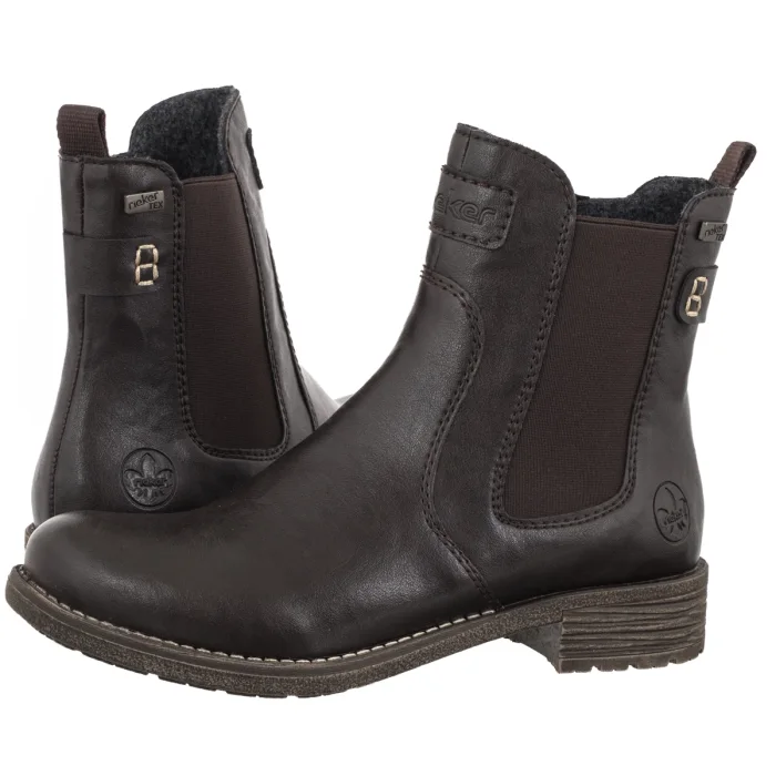 Sztyblety Rieker Brązowe 79480-25 Brown – zdjęcie 1