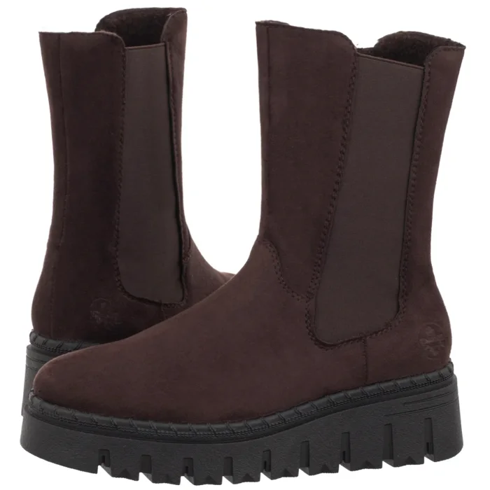 Botki Rieker Brązowe Z8983-25 Brown – zdjęcie 1
