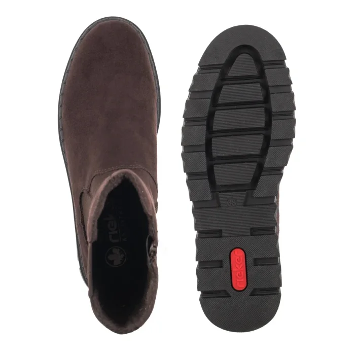 Botki Rieker Brązowe Z8983-25 Brown – zdjęcie 5