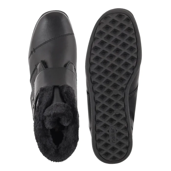 Botki Rieker Czarne 47268-00 Black – zdjęcie 5