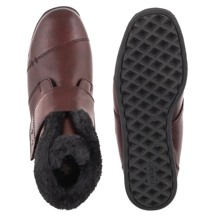 Botki Rieker Czerwone 47268-35 Red – zdjęcie 5