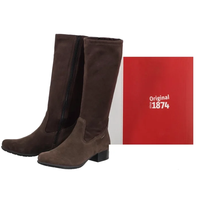 Kozaki Rieker Brązowe 78654-25 Brown – zdjęcie 6