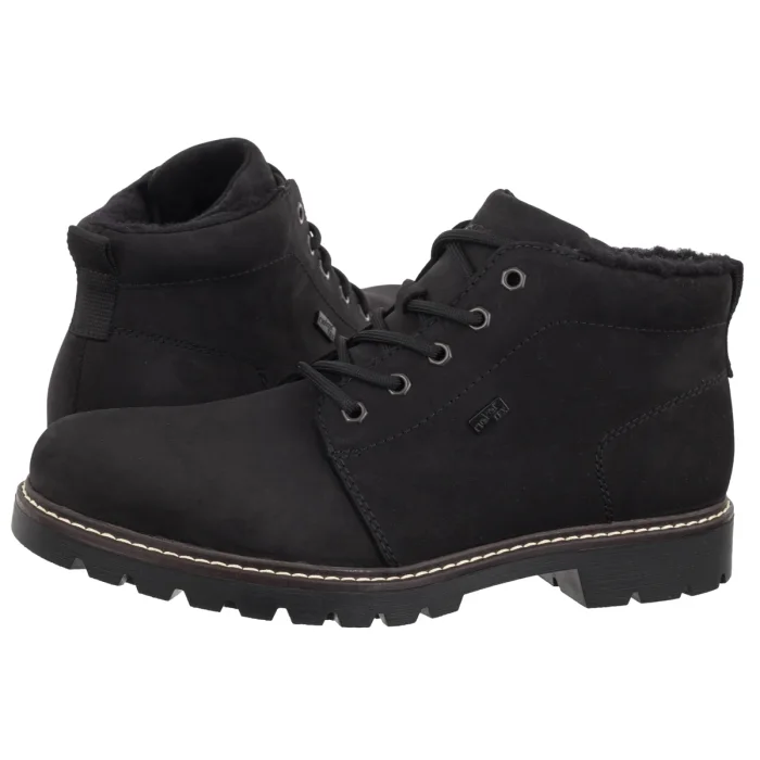 Trzewiki Rieker Czarne 39831-00 Black – zdjęcie 1