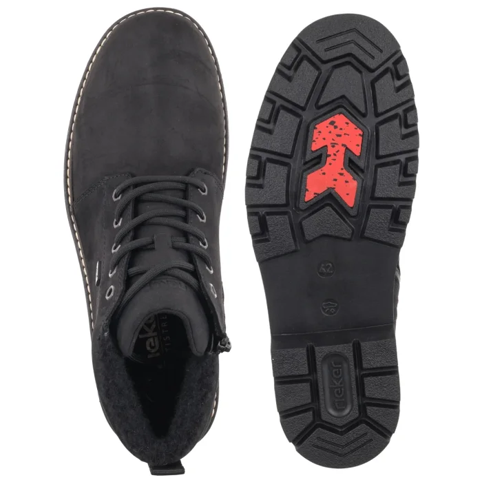 Trzewiki Rieker Czarne 39831-00 Black – zdjęcie 5