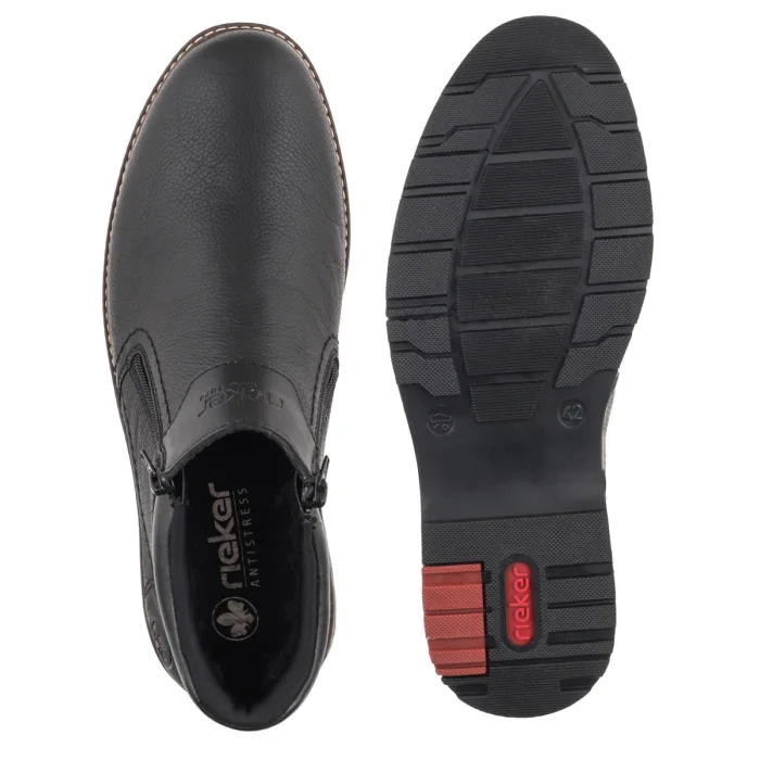 Botki Rieker Czarne 10568-00 Black – zdjęcie 5