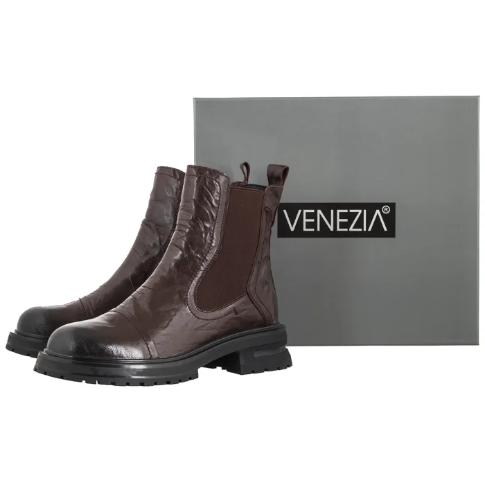Sztyblety Venezia Brązowe V442-00813-01TDM – zdjęcie 6