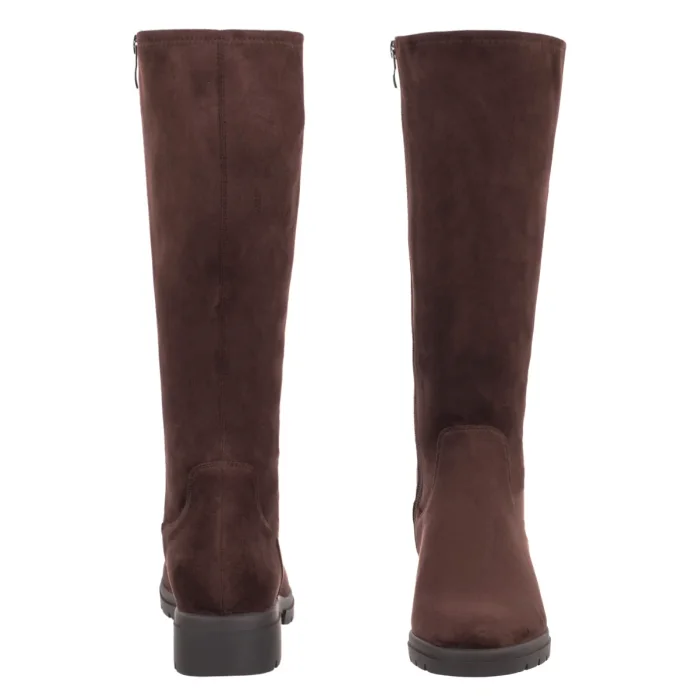 Kozaki Caprice Brązowe 9-25536-47 302 Dk Brn Stretch – zdjęcie 4