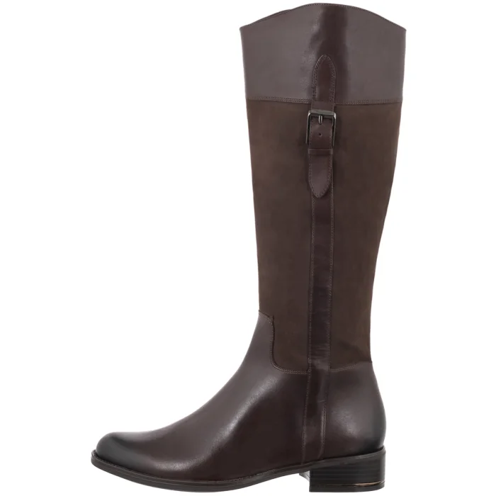 Kozaki Caprice Brązowe 9-25519-47 329 Dk Brown Comb – zdjęcie 2