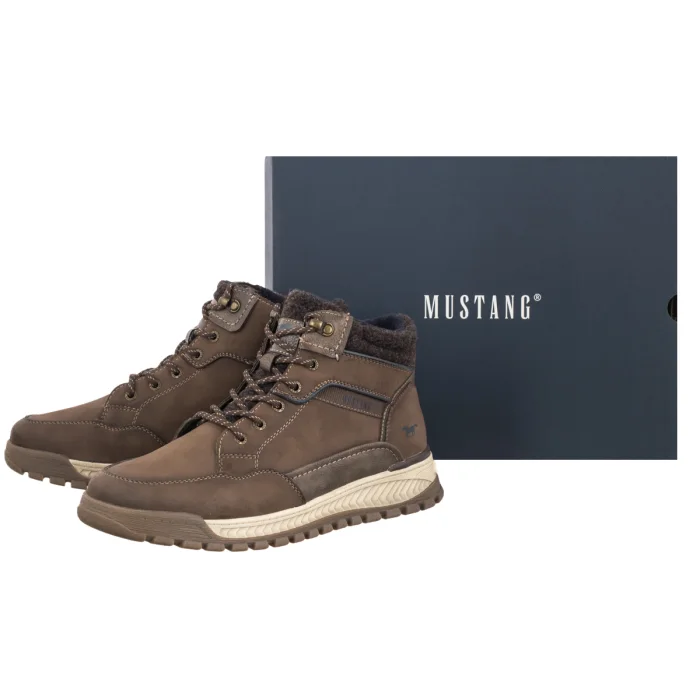 Trzewiki Mustang Brązowe 36M002100400 – zdjęcie 6