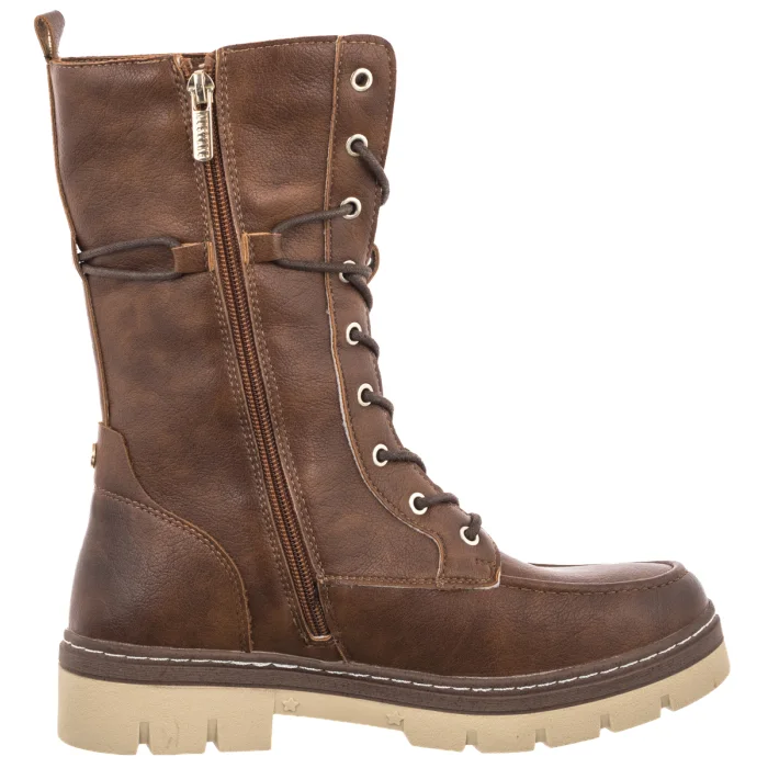 Workery Mustang Brązowe 15M0012008 – zdjęcie 3