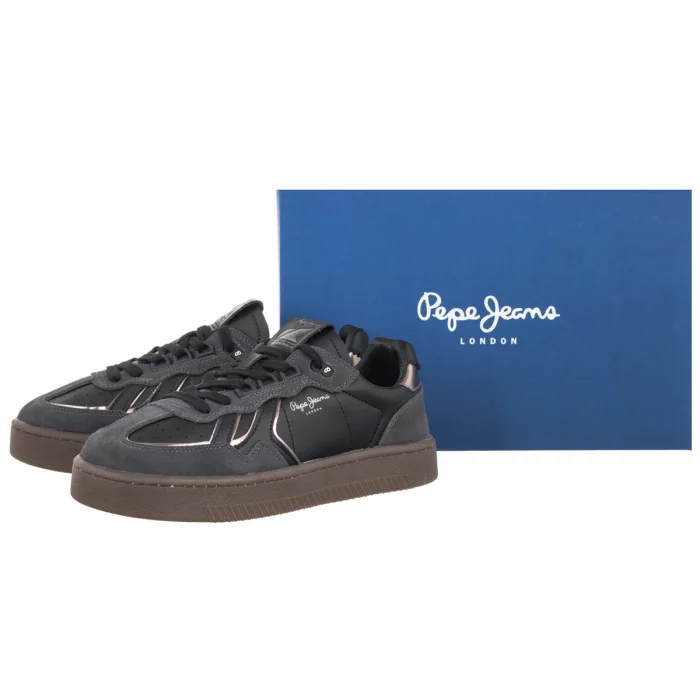 Sneakersy Pepe Jeans Maya Contour W Black PLS000042 999 – zdjęcie 6
