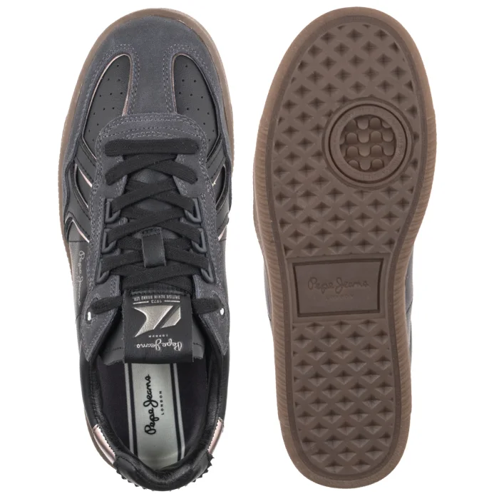 Sneakersy Pepe Jeans Maya Contour W Black PLS000042 999 – zdjęcie 5