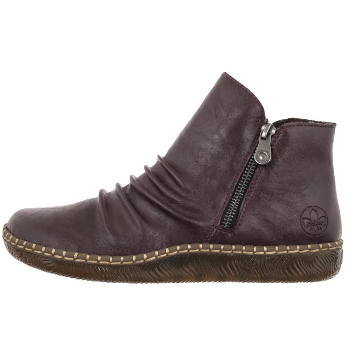 Botki Rieker Czerwone N2454-30 Red – zdjęcie 2