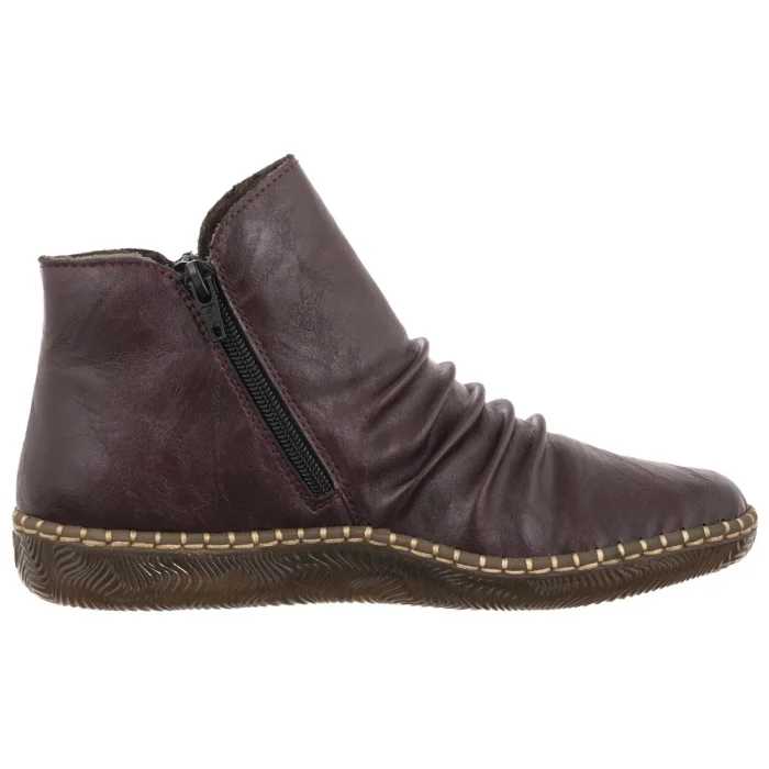 Botki Rieker Czerwone N2454-30 Red – zdjęcie 3