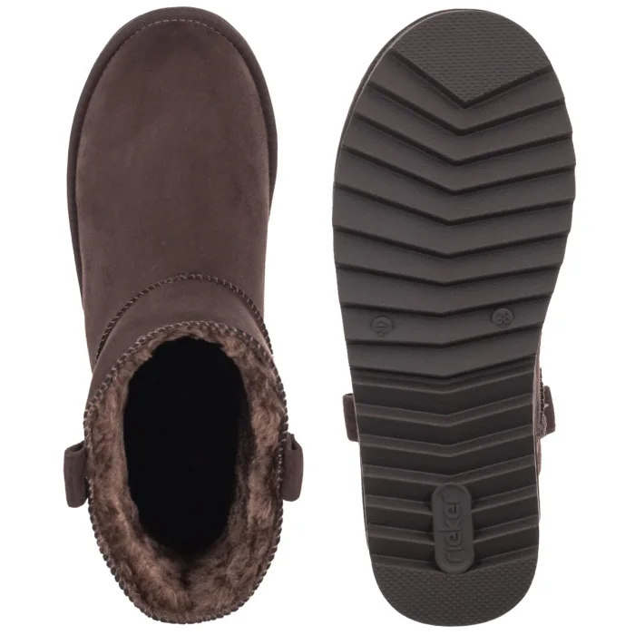 Śniegowce Rieker Brązowe 99870-25 Brown – zdjęcie 5