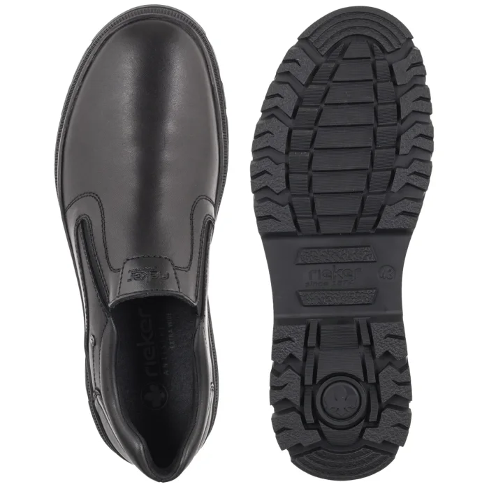 Półbuty Rieker Czarne B4050-00 Black – zdjęcie 5