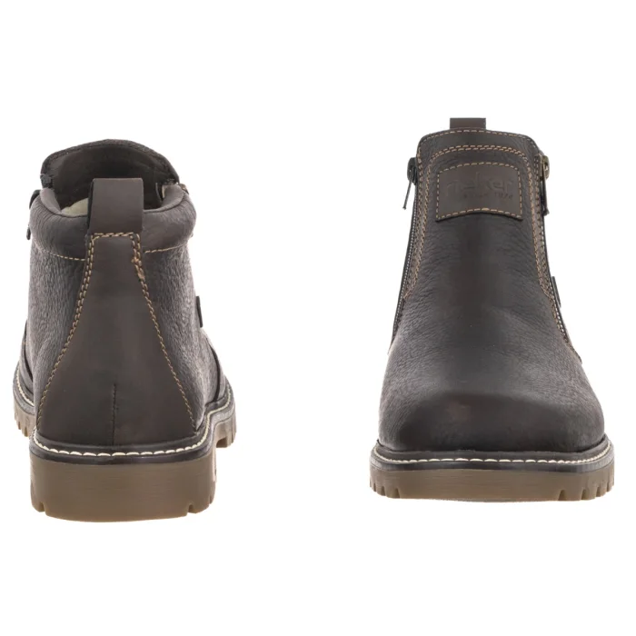 Botki Rieker Brązowe 39871-25 Brown – zdjęcie 4
