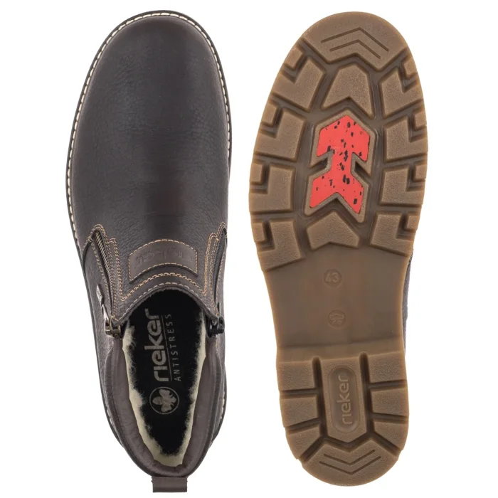 Botki Rieker Brązowe 39871-25 Brown – zdjęcie 5
