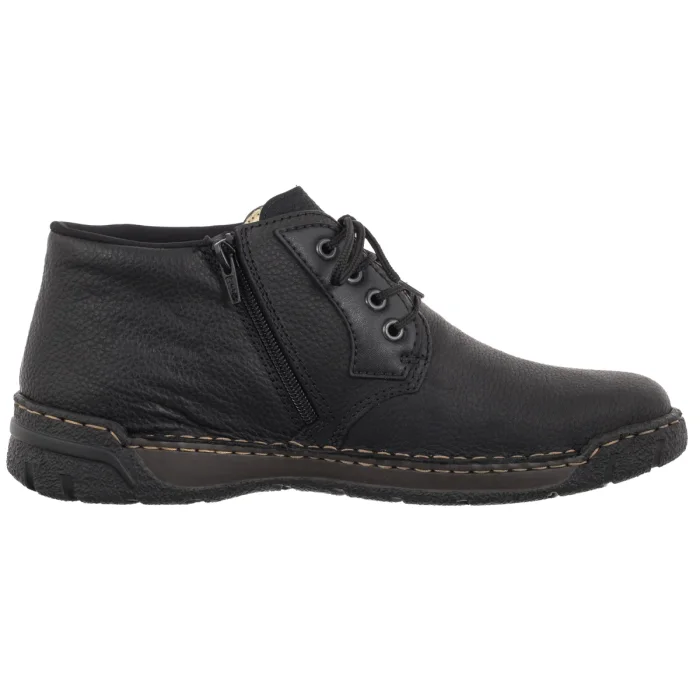 Trzewiki Rieker Czarne B0333-00 Black – zdjęcie 3
