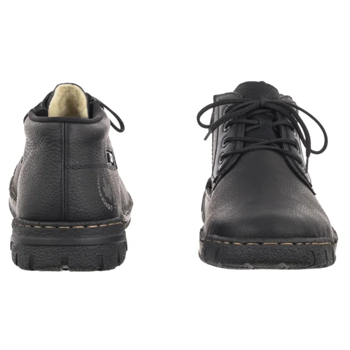 Trzewiki Rieker Czarne B0333-00 Black – zdjęcie 4
