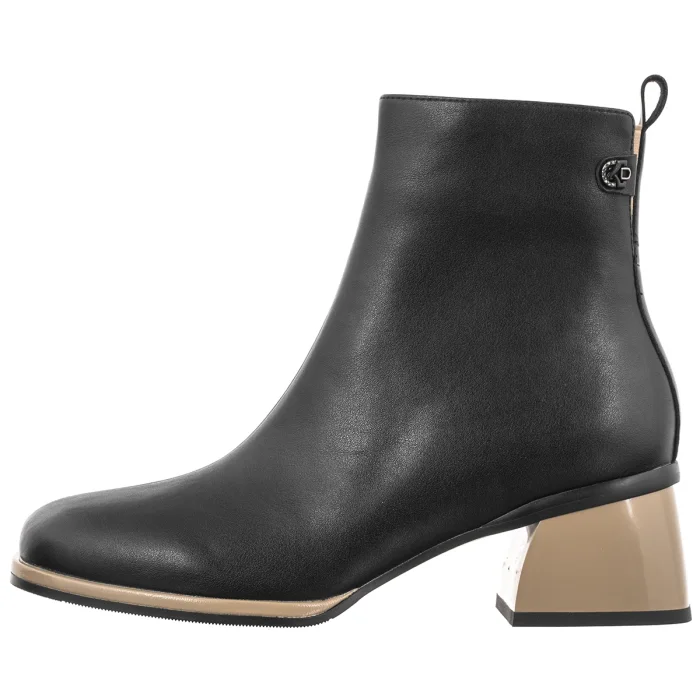 Botki Filippo Czarne DBT8122/26 BK BE – zdjęcie 2