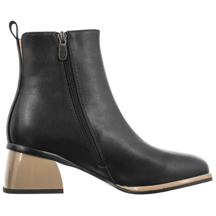 Botki Filippo Czarne DBT8122/26 BK BE – zdjęcie 3