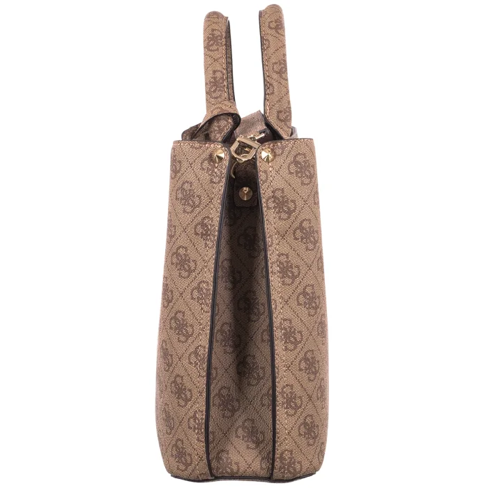 Torebka Guess Meridian II Girlfriend Satchel HWSG69 74060 Latte Logo – zdjęcie 3