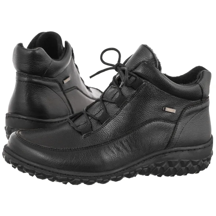 Botki Helios Czarne 5011 0111 – zdjęcie 1