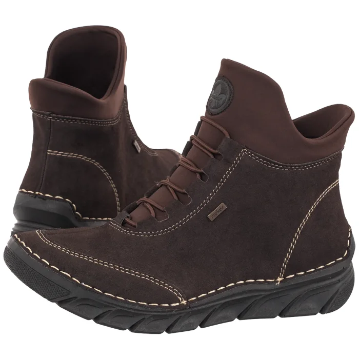 Trzewiki Rieker Brązowe 55069-25 Brown – zdjęcie 1