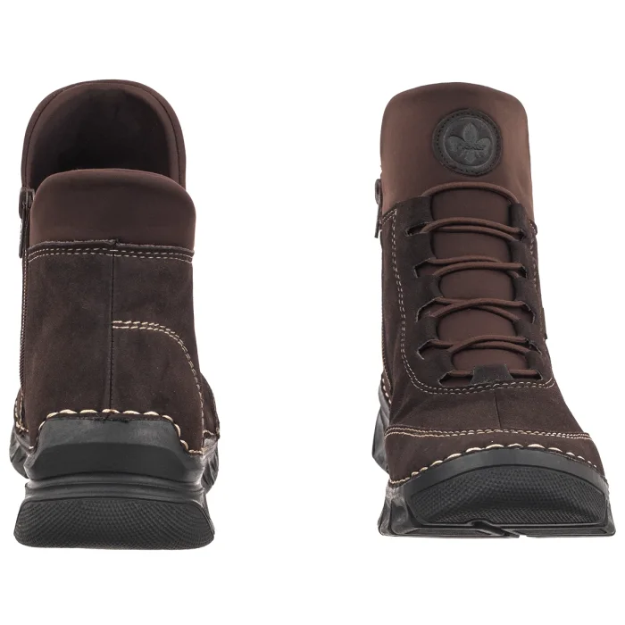 Trzewiki Rieker Brązowe 55069-25 Brown – zdjęcie 4