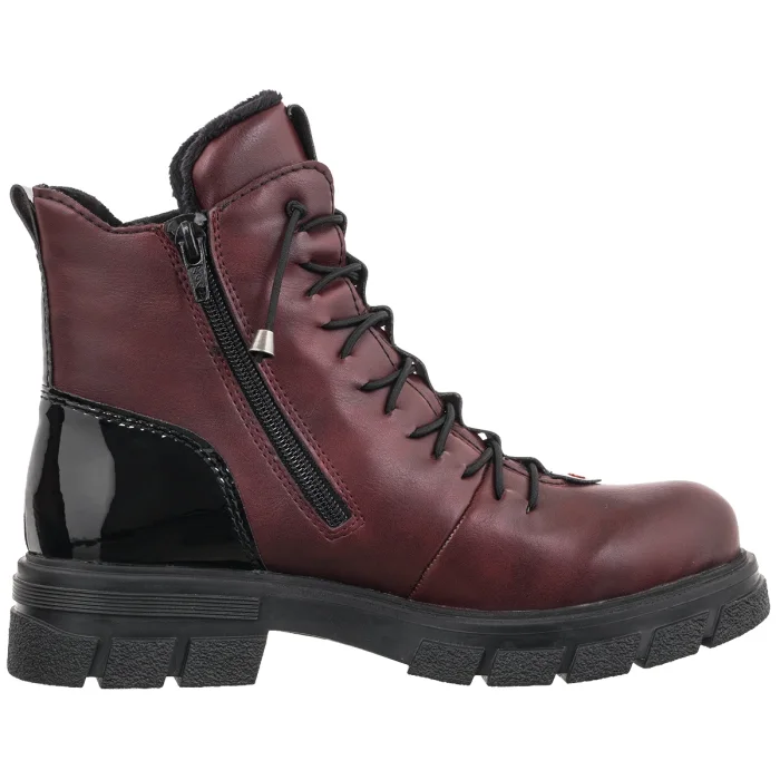 Trzewiki Rieker Czerwone Z9152-35 Red – zdjęcie 3