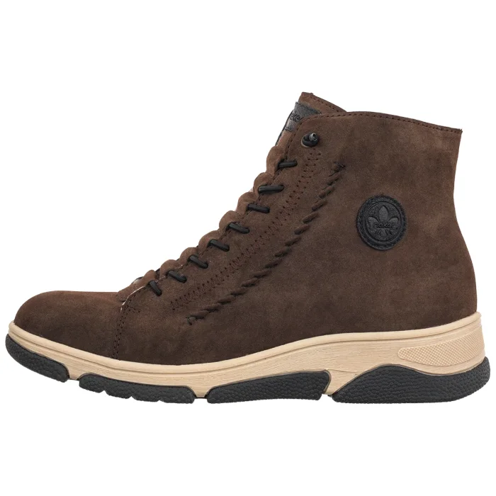 Trzewiki Rieker Brązowe L5654-25 Brown  – zdjęcie 2