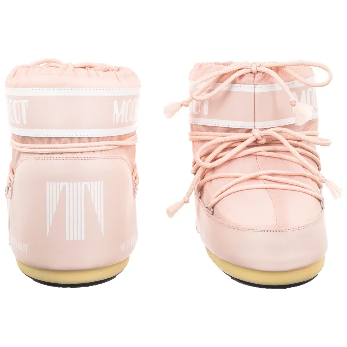 Śniegowce Moon Boot Icon Low Nylon Dusty Pink 1409340 J042 – zdjęcie 4