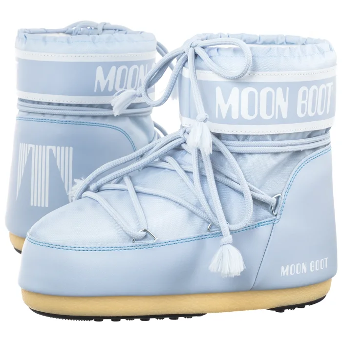 Śniegowce Moon Boot Icon Low Nylon Baby Blue 1409340 K014 – zdjęcie 1