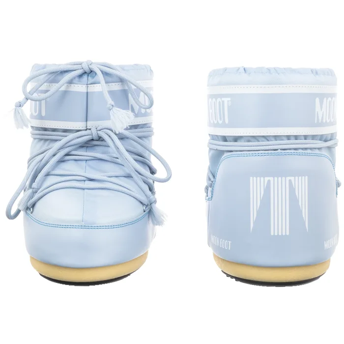 Śniegowce Moon Boot Icon Low Nylon Baby Blue 1409340 K014 – zdjęcie 4