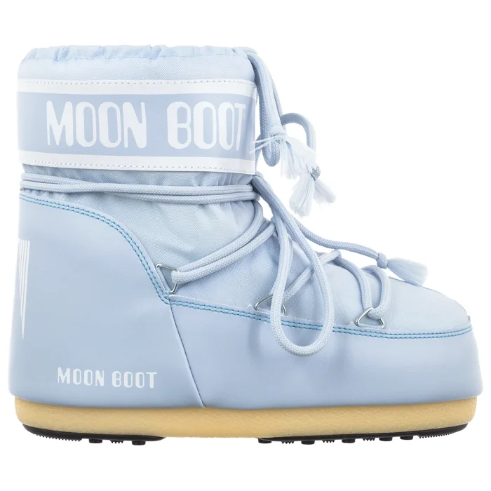 Śniegowce Moon Boot Icon Low Nylon Baby Blue 1409340 K014 – zdjęcie 3