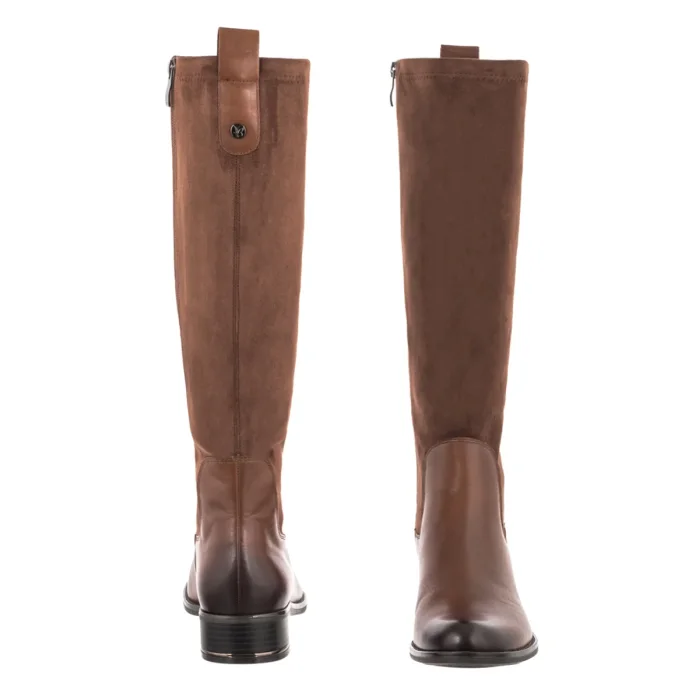 Oficerki Caprice Brązowe 9-25514-41 31C Cognac Comb – zdjęcie 4