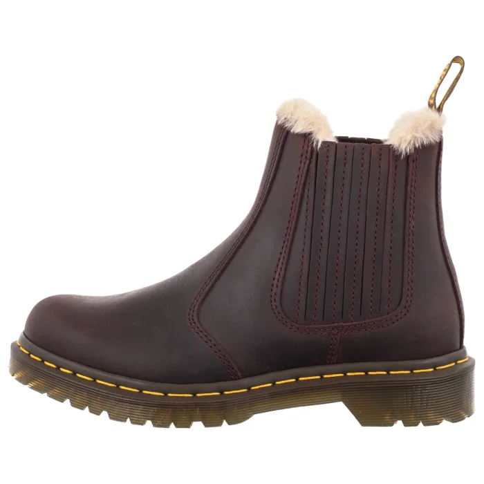 Sztyblety Dr. Martens 2976 Leonore II Crazy Horse Cherry Red 41418600 – zdjęcie 2