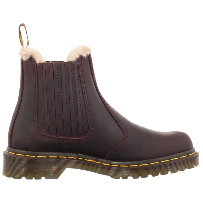 Sztyblety Dr. Martens 2976 Leonore II Crazy Horse Cherry Red 41418600 – zdjęcie 3