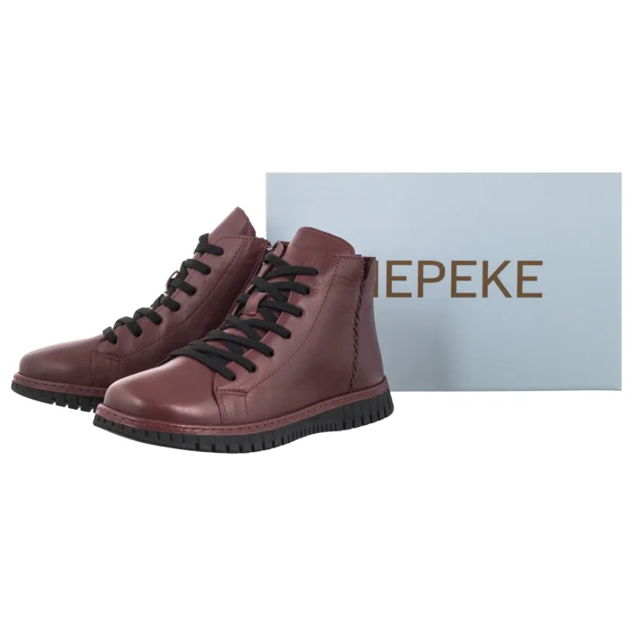 Botki Nepeke Enis Bordo – zdjęcie 6