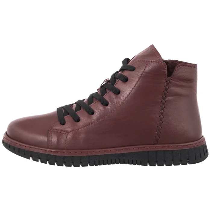 Botki Nepeke Enis Bordo – zdjęcie 2