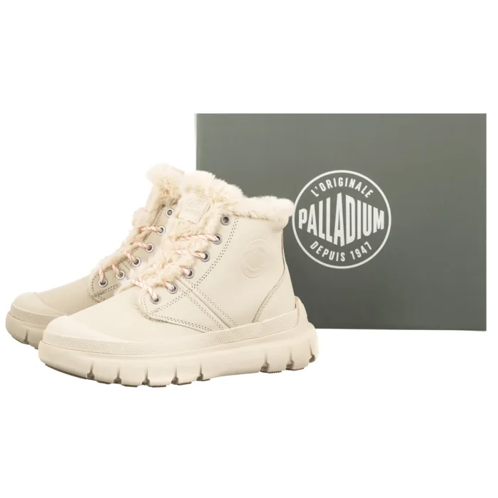 Trzewiki Palladium Pallapop Hi Zip Wl Wave Gray 99554-176-M – zdjęcie 6