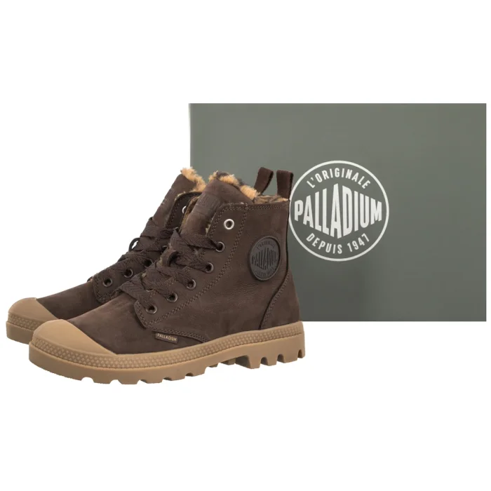 Trapery Palladium Pampa Hi Zip Wl Wild Dark Cocoa 94979-249-M – zdjęcie 6