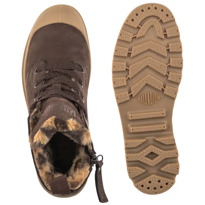 Trapery Palladium Pampa Hi Zip Wl Wild Dark Cocoa 94979-249-M – zdjęcie 5
