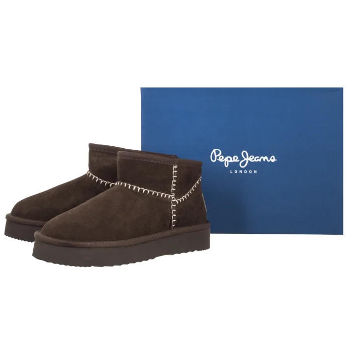 Botki Pepe Jeans Dissy Etnic W Conker Brown PLS500004 888 – zdjęcie 6