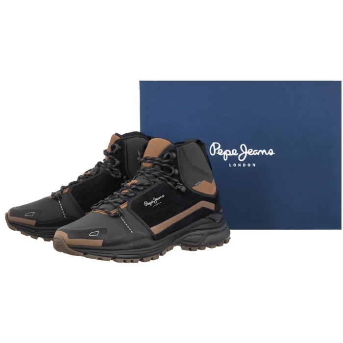 Buty Trekkingowe Pepe Jeans Darren Force M Black PMS600041 999 – zdjęcie 6