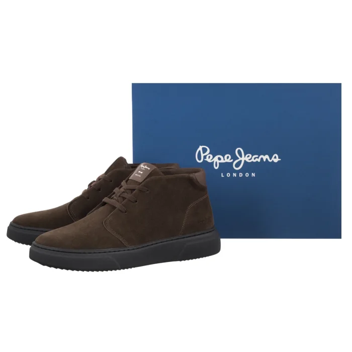 Trzewiki Pepe Jeans Colins Desert M Chocolate Brown PMS500014 899 – zdjęcie 6