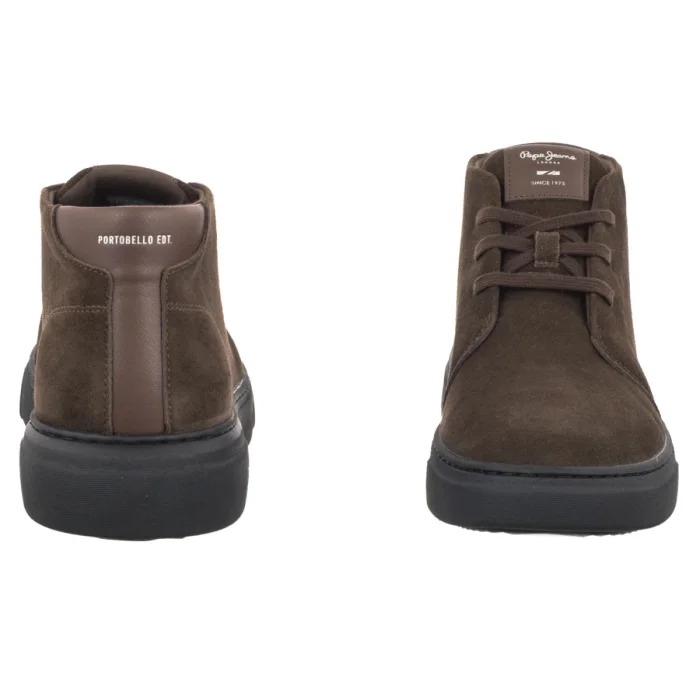 Trzewiki Pepe Jeans Colins Desert M Chocolate Brown PMS500014 899 – zdjęcie 4