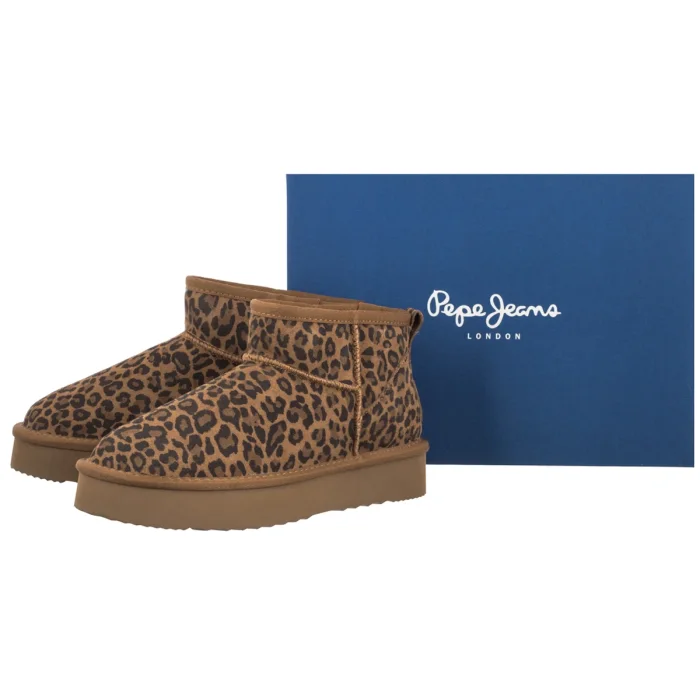 Botki Pepe Jeans Dissy Leo W Nut Brown PLS500041 877 – zdjęcie 6