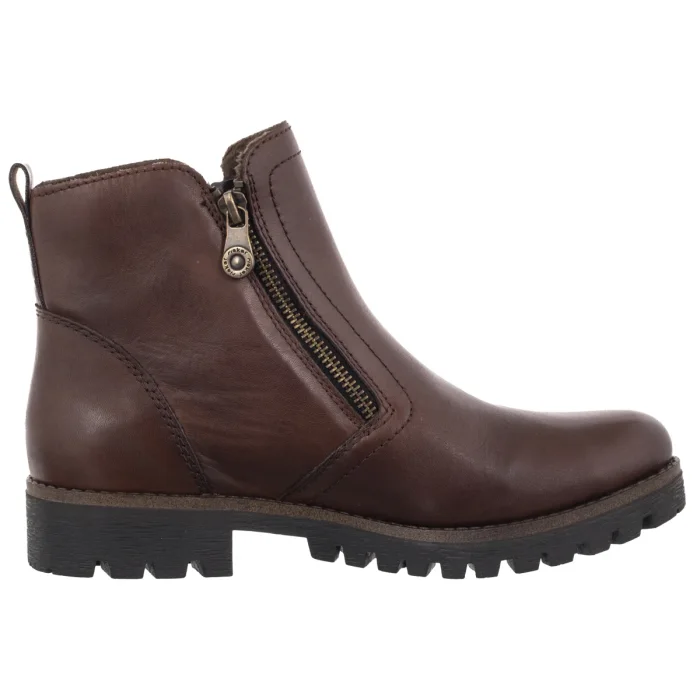 Botki Rieker Brązowe 78556-28 Brown  – zdjęcie 3